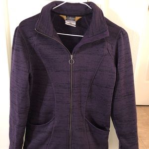 Columbia full zip sweater jacket
